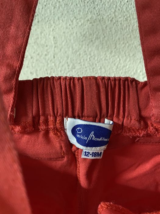 Jardineira calçao de Menino da Patinhos