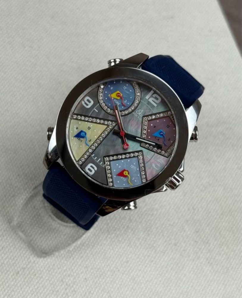 Jacob & Co. – Five Time Zones MOP Dial – Ref. JCM-54PDA