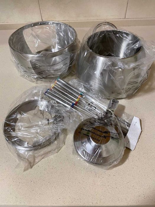 Fondue em inox - Novo