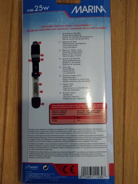 Grzałka Hagen Marina mini 25 W