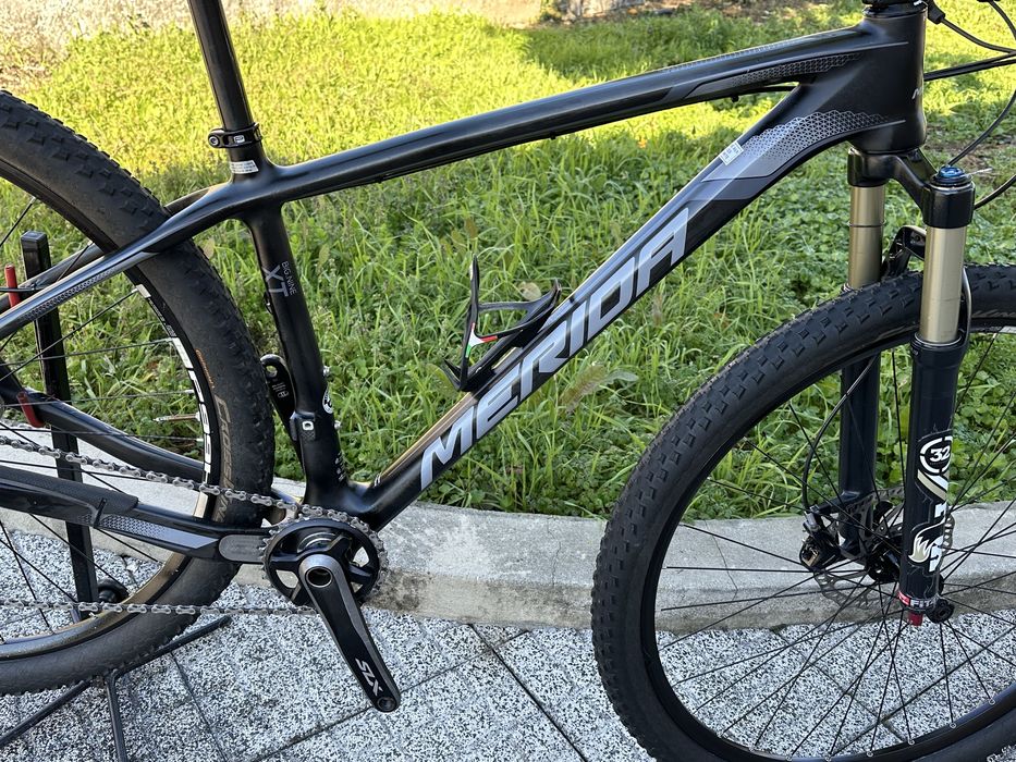 Bicicleta merida big nine carbono