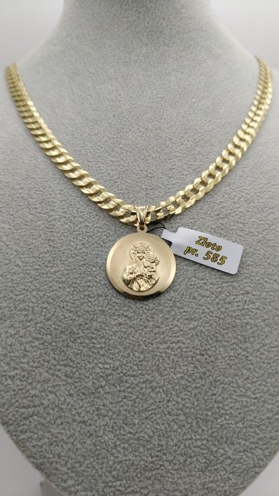 Złoty Medalik Pr.585 Nowy Zapraszamy