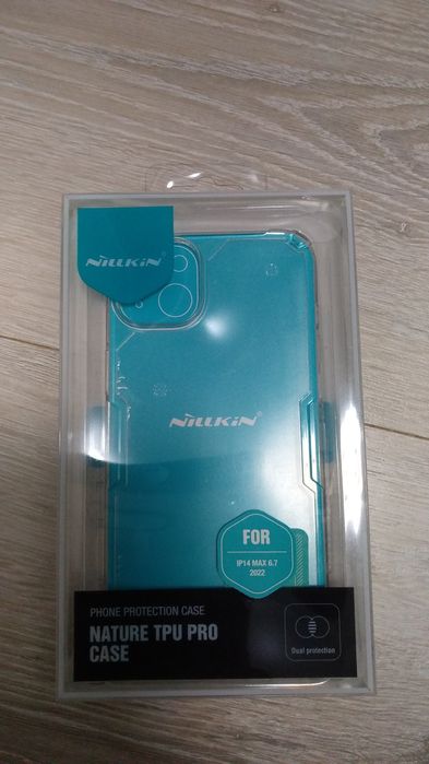 Для iPhone 14 Plus Чохол (чехол) прозорий Nillkin Nature TPU Pro