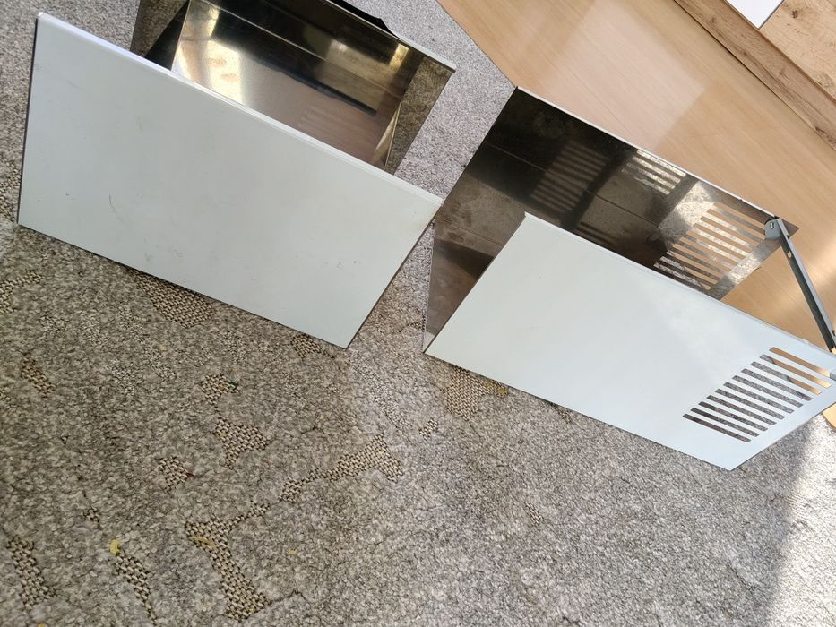 Maskownica kanał komin  obudowa do okapu 23.5cm szer x 19.5 glęb.