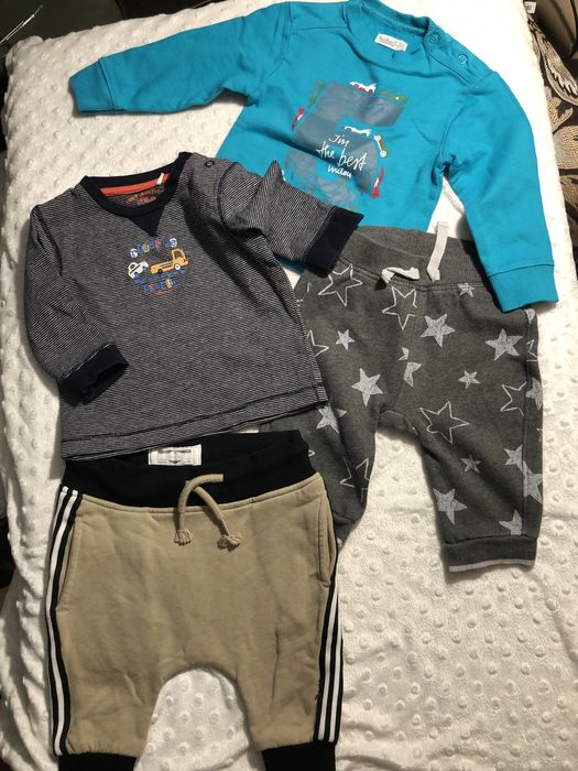 Спортивний костюм, штани фліс 62р, флис спортивный костюм 3-6мес