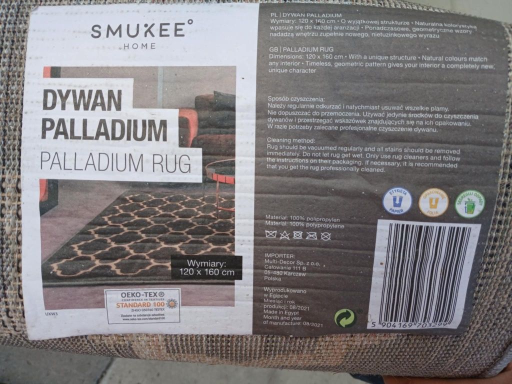 Dywan palladium.