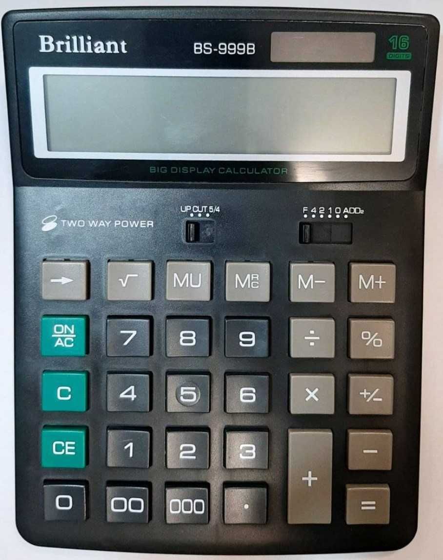 Продам електронний калькулятор  Brilliant 16-розрядний (BS-999B)