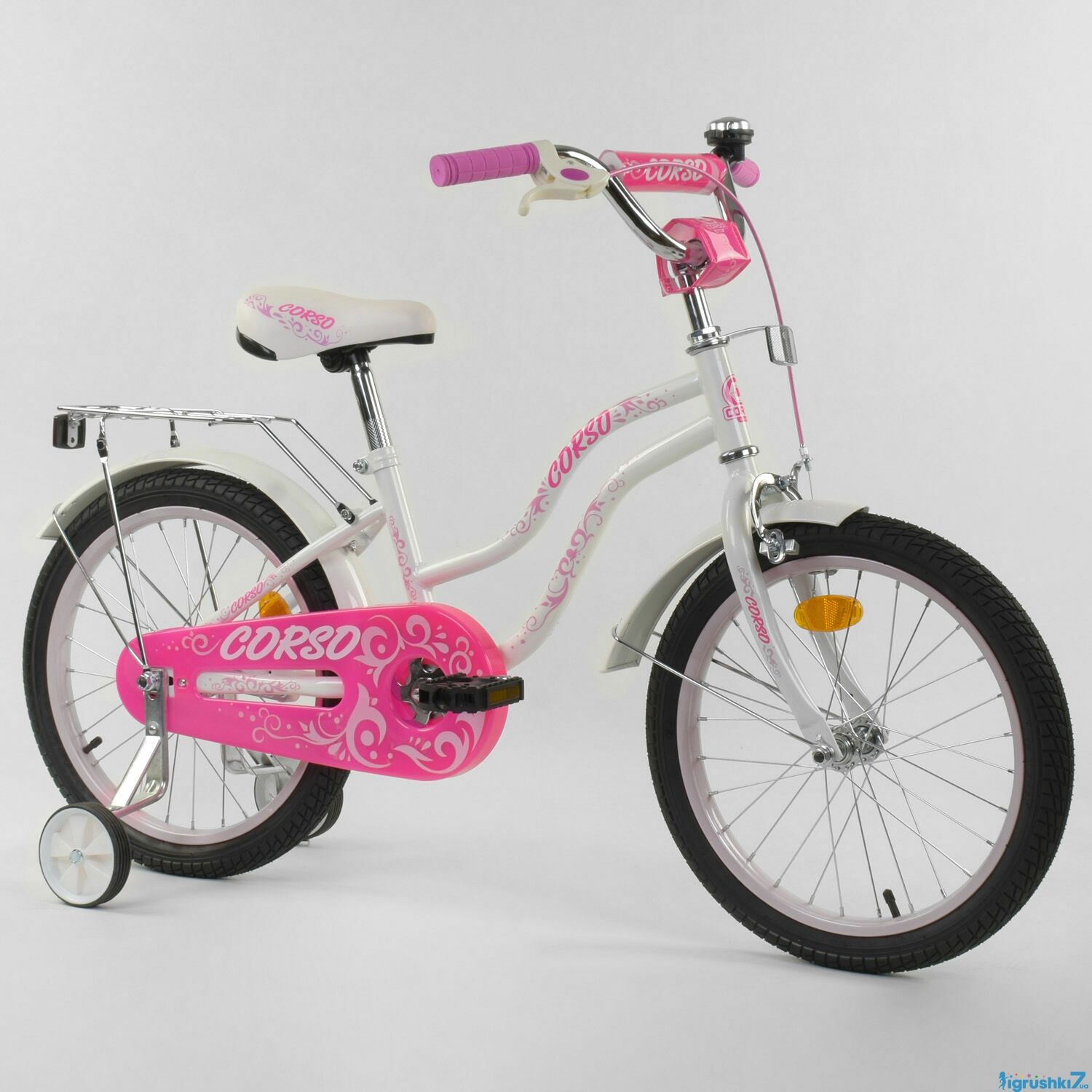 Детские двухколесные велосипеды для мальчиков и девочек  16"CORSO T\EX