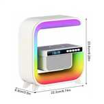 Нічний акумуляторний RGB G 3 з бездротовою зарядкою 15W і Bluetooth