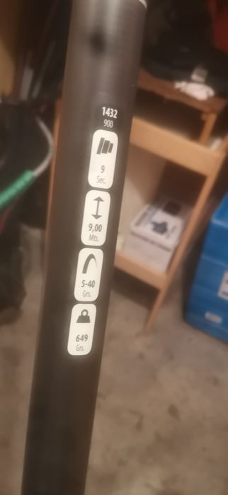 Cana pesca direta 9m vega top qualidade