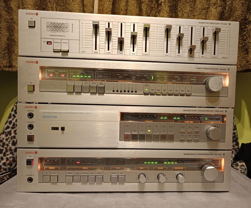 Wieża WS442, MDS 442, AS642, FS 042. UNITRA, Diora.