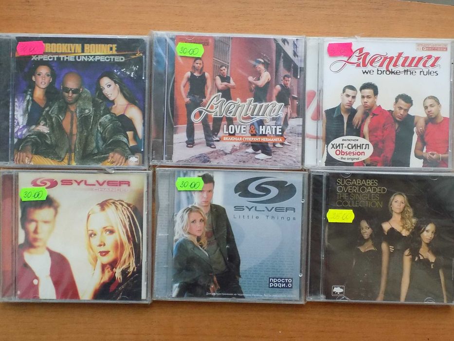 СД диски новые в плёнке лицензия цена за 1 штуку