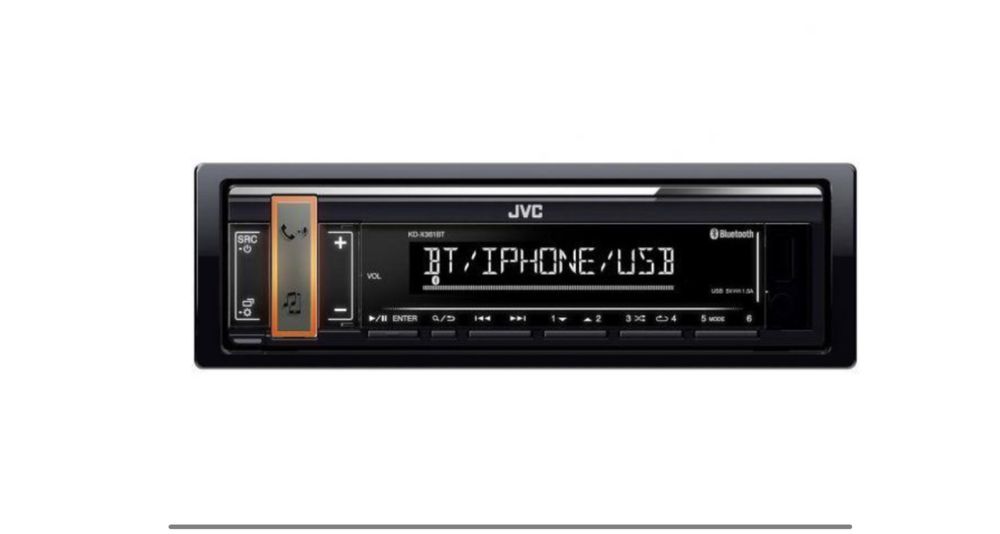 Автомагнітола JVC KD-X361BT