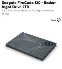 накопитель  SSD  Seagate FireCuda 120 - Beskar Ingot Drive 2TB и 1TB
