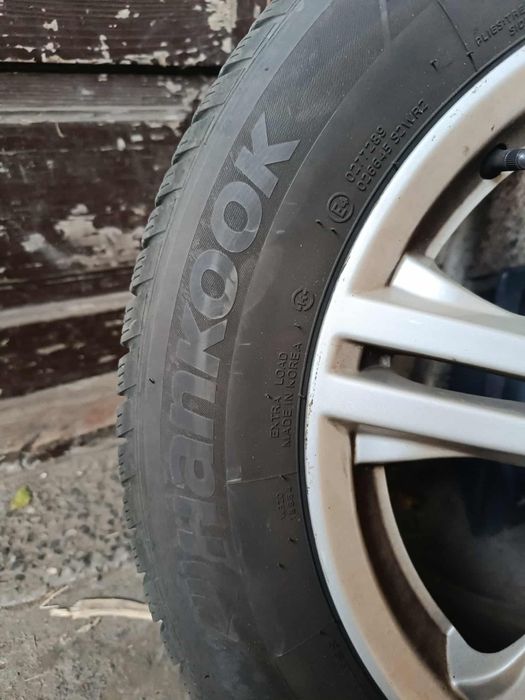 4x opony ziomowe Hankook 215/60R16 z alufelgami