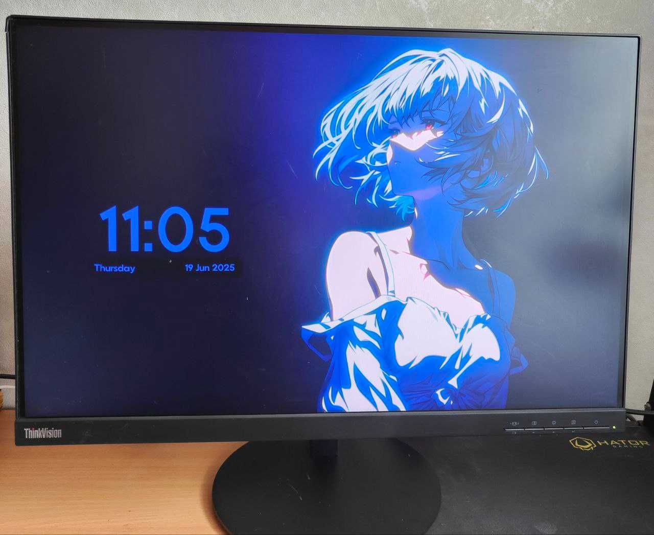 Монітор безрамочний Lenovo ThinkVision T24d-10 - 24 дюйма