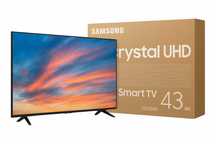 Samsung Smart TV Crystal UHD 43″ 4K (CU7000) Nova