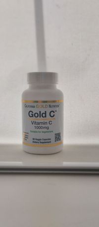 Витамин С 1000 мг Gold C, California Gold Nutrition, 60 капсул