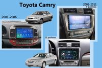 Штатна магнітола для Toyota Camry з 2002 по 2013 на базі Android