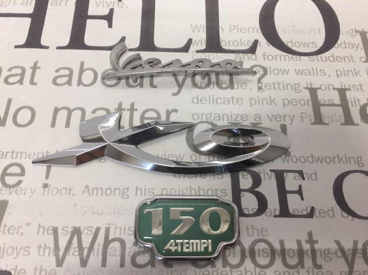 kit de simbolos vespa - X9 * varios* novos e originais