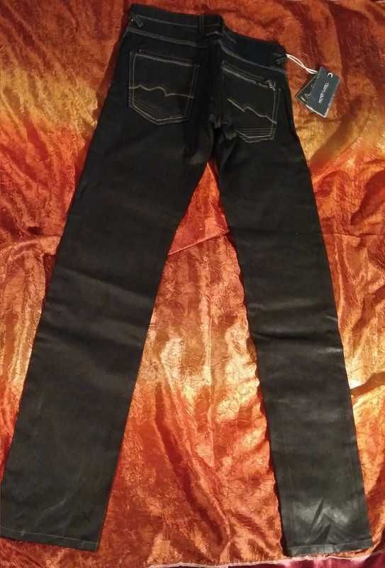 Teddy Smith rock woskowane spodnie new karl wax W27 L34 W 27 L 34