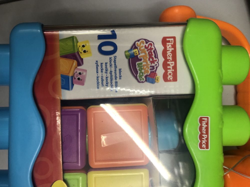 Nowe klocki fisher price od 6 m