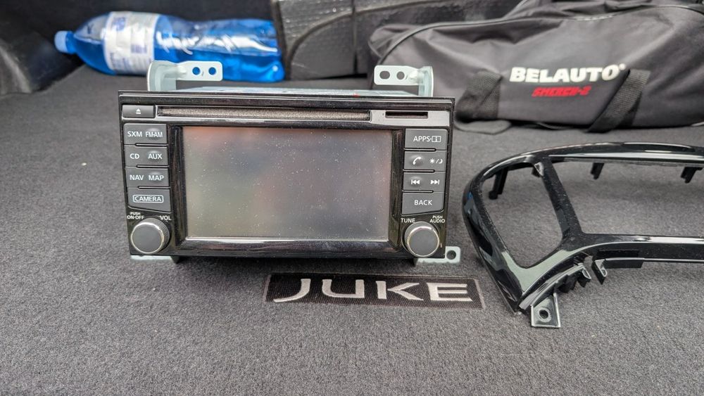 Оригінальна магнітола Nissan Juke 2015-2017 з підтримкою камер 360