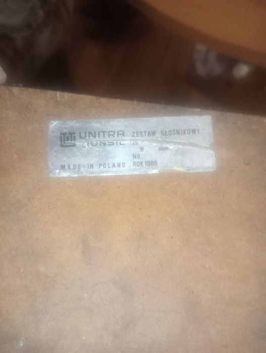 Głośnik radiowęzeł UNITRA Tonsil ZG