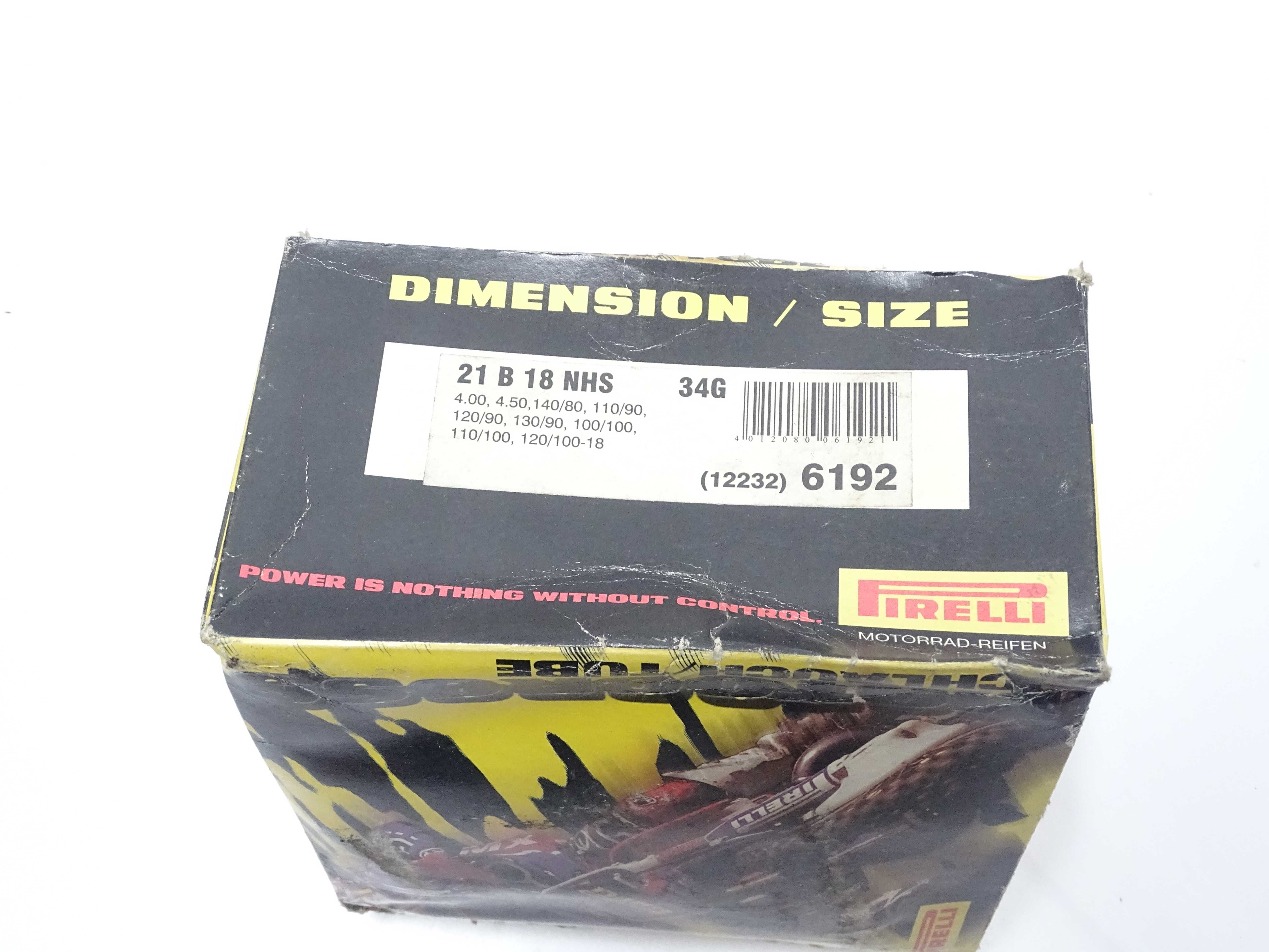 Dętka pirelli  110/90 120/90 130/90  100/100 110/100  120/100-18 NOWA