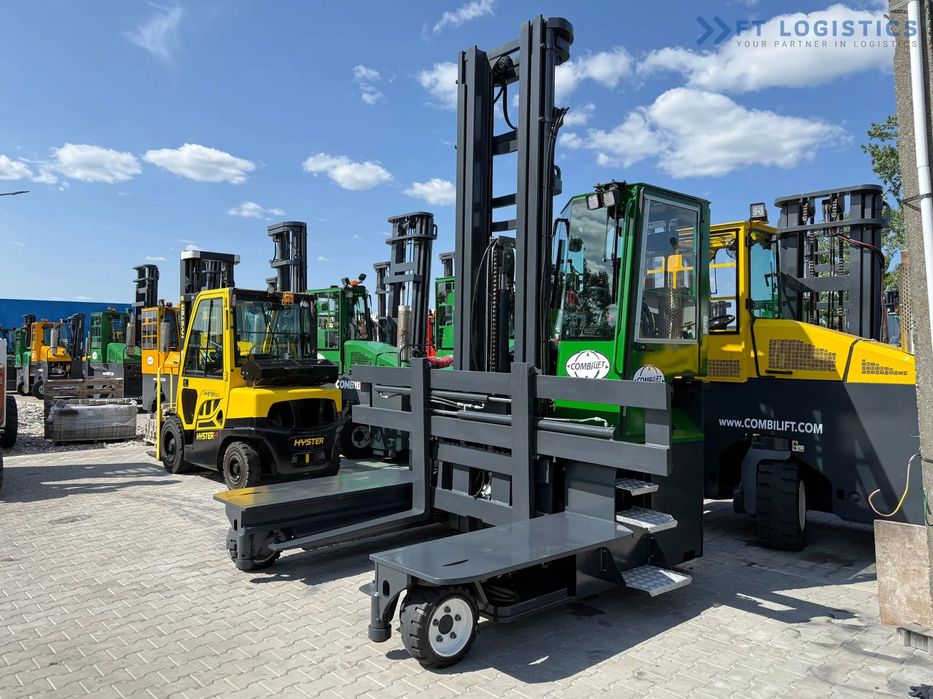Combilift C5000E / ELEKTRYCZNY / TRIPLEX 8300MM / WOLNY SKOK / SZEROKI POZYCJONER / PRZESUW WIDEŁ / BATERIA JAK NOW  C5000E / ELEKTRYCZNY / TRIPLEX 8300MM/ WOLNY SKOK / Szeroki pozycjoner