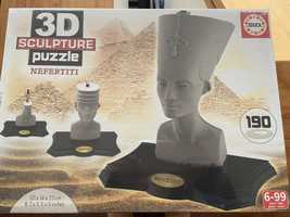 Puzzle 3D Nefertiti 190 Pecas novo ainda selado