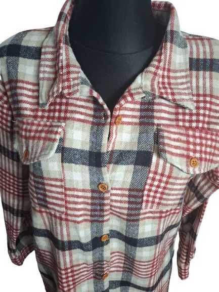 Koszula flanelowa krata 12–13 lat (113)