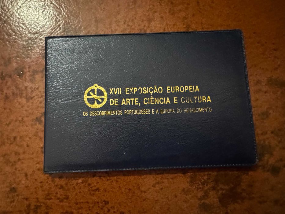 Carteira Moedas XVII Exposição Europeia de Arte, Ciência e Cultura