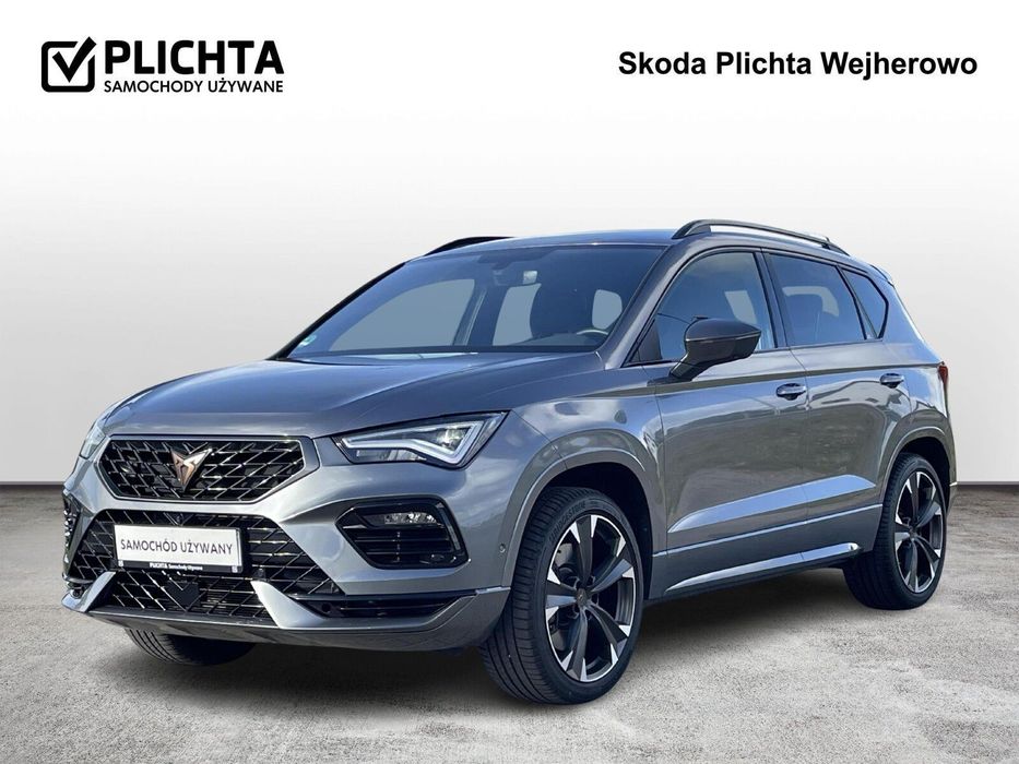 Cupra Ateca 300KM 4x4 Kamery Cofania Nawigacja ACC Alcantara ASO VAT23%