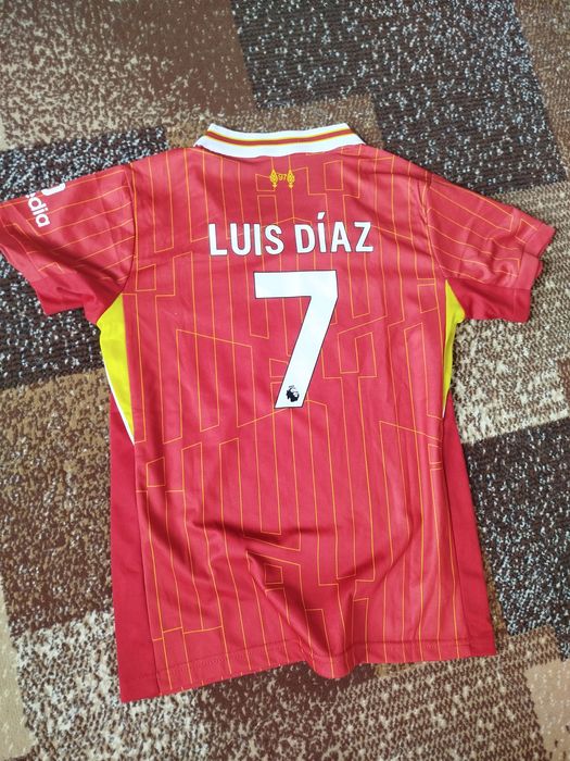 Оригінальна футбольна форма Liverpool Luis Díaz, розмір 158–164 см