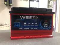 Автомобільний акумулятор WESTA EFB 78Ah START STOP (-/+)
