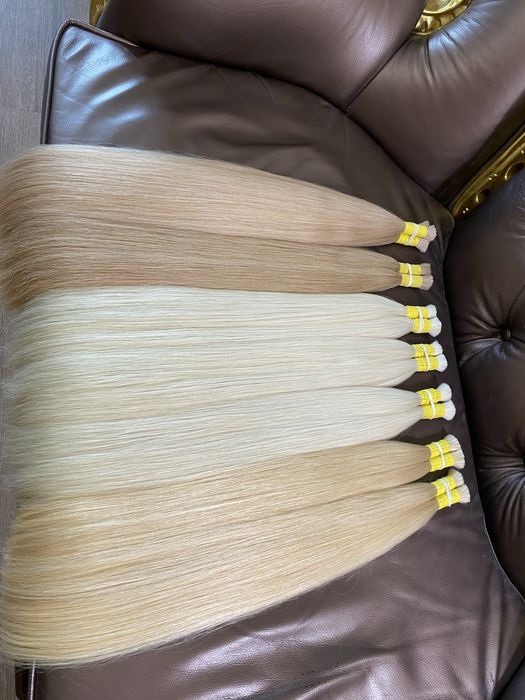 Натуральне волосся для нарощення 40-90 см