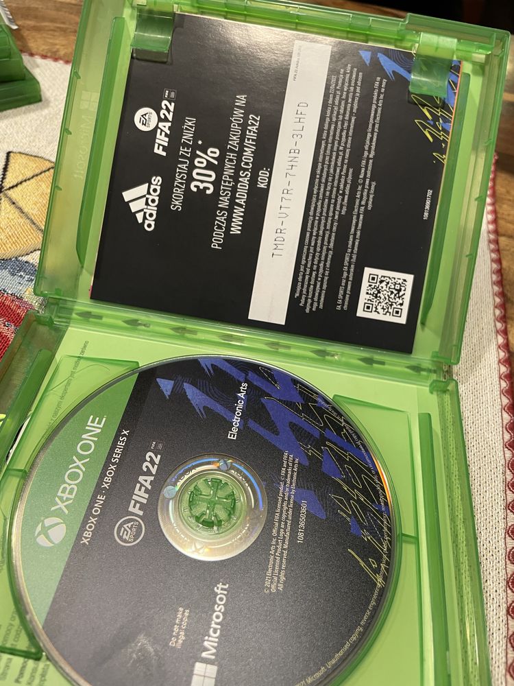 Gra Fifa 22 na oonsole Xbox One