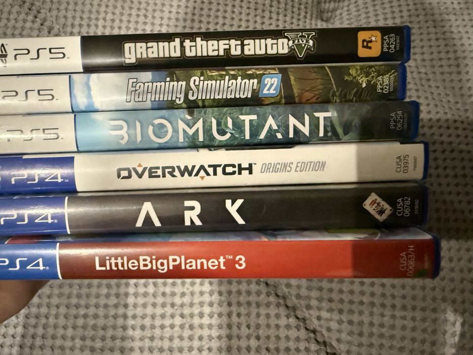 Пак игр playstation 5 и ps4