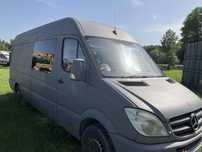 Mercedes Sprinter 906 Silnik 646 Ściana grodziowa z drzwiami Części
