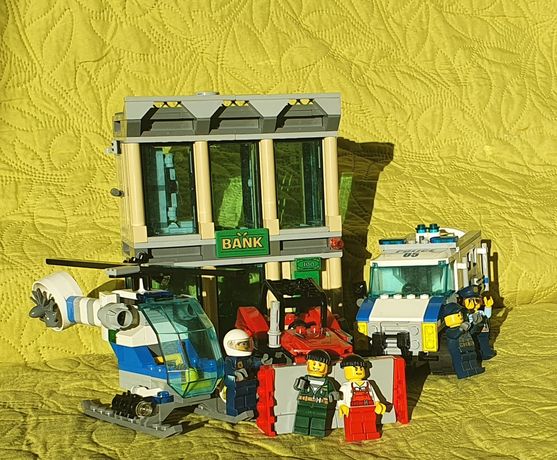 Lego Włamanie buldożerem 60140 napad na bank