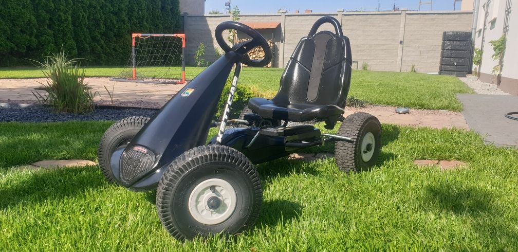 Duży Gokart Kettler Pompowane koła. Na pedały