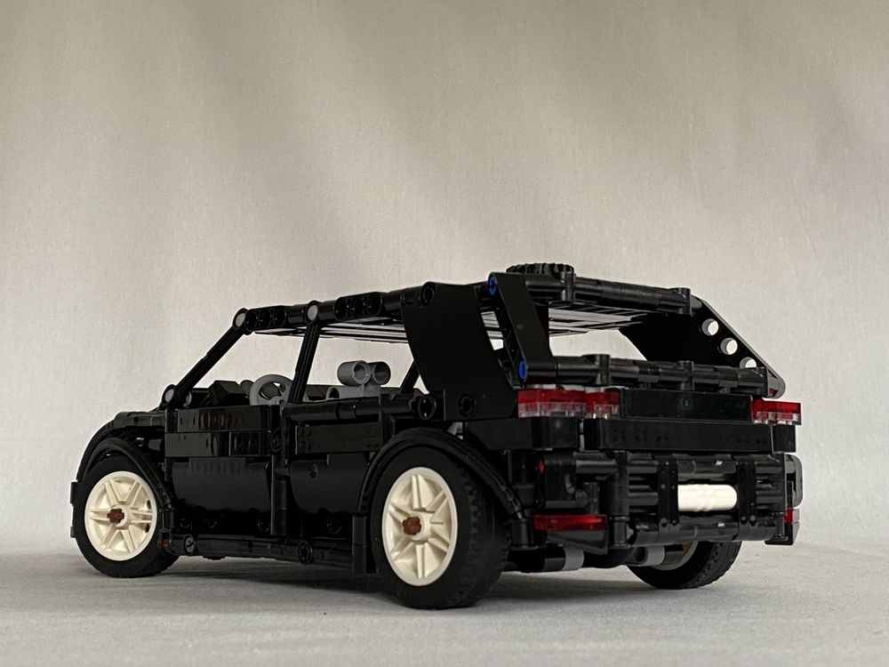 Volkswagen golf mk 6 z klocków Lego Technic własnej roboty