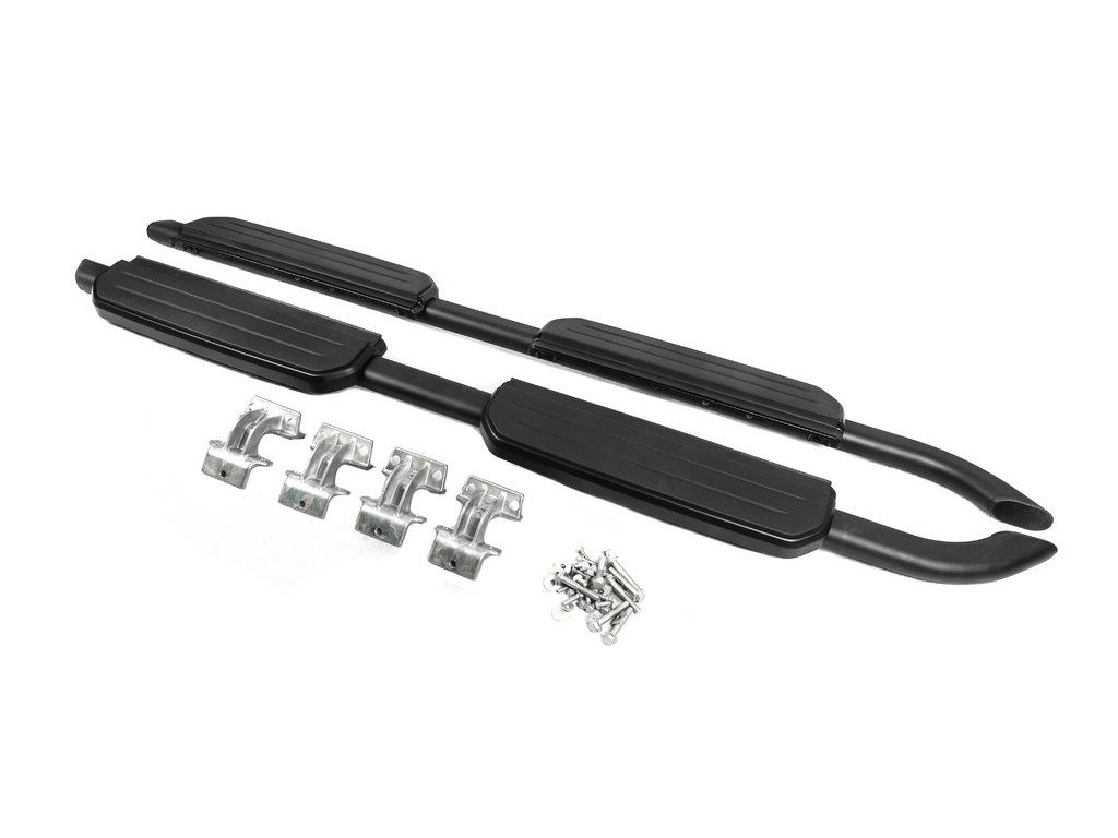 Land Rover Defender 2019+ Бокові пороги OEM Black (для довгого, 2 шт)