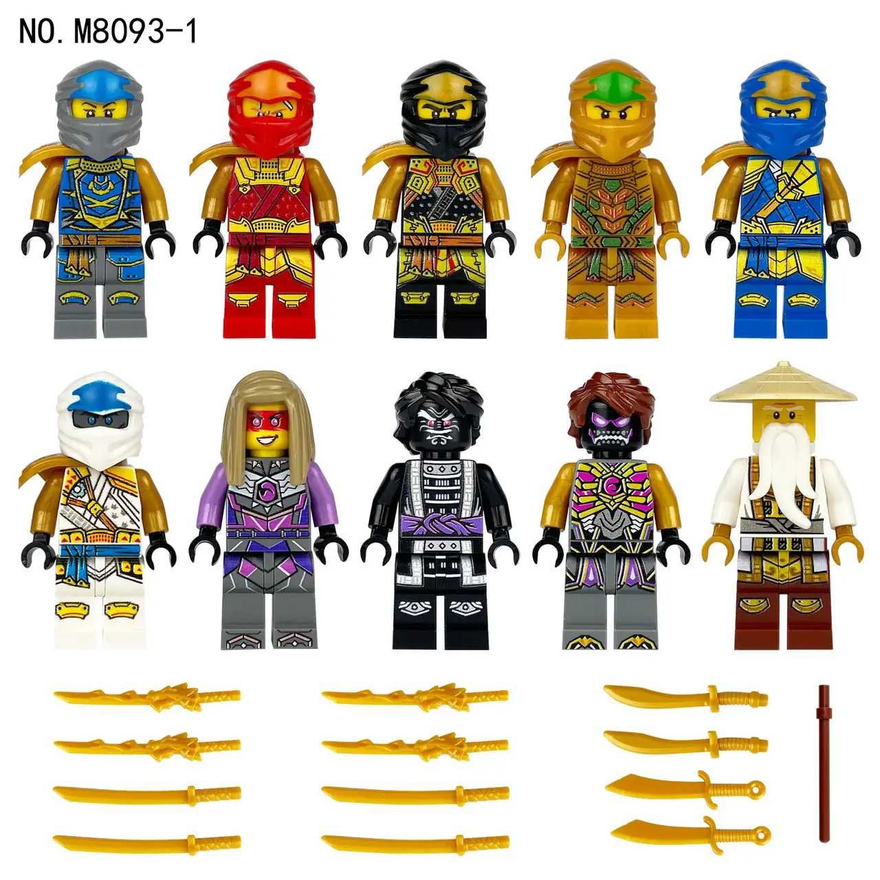 Набори конструктор фігурки ніндзяго ниндзяго Ninjago для лего