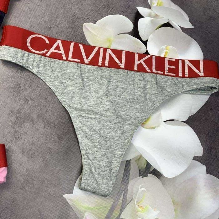 Жіночі трусики/стрінги Calvin Klein. Женские трусы, белье