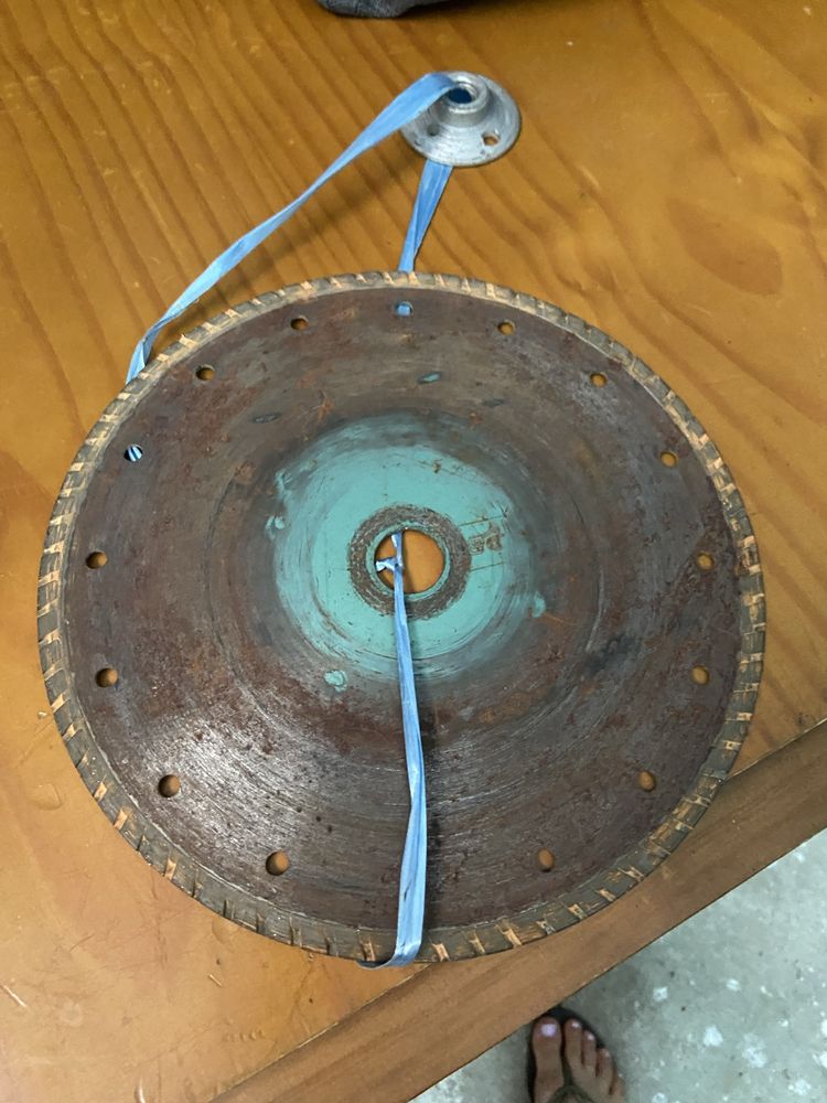 Disco de diamante de 23 cm corte seco