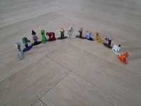 13x Jada Minecraft metalowe figurki