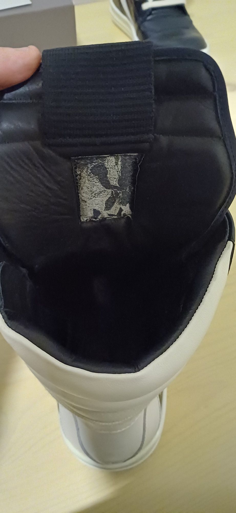 кеды Rick owens чёрные