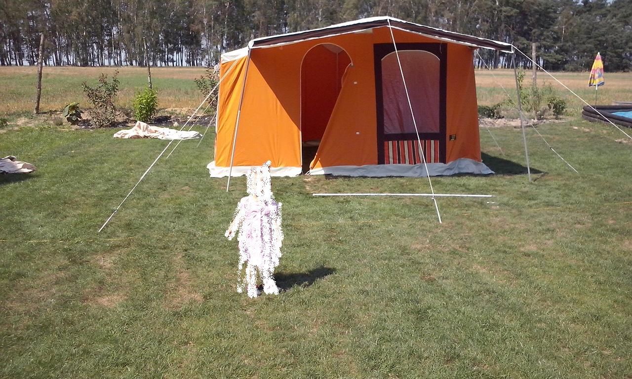 Namiot willowy 4osobowy z dwoma sypialniami